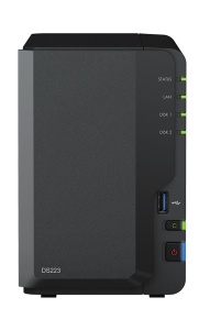 Synology DS223 NAS, 3x USB 3.0, Gigabit-LAN,