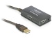 Delock USB 2.0 Verlängerungskabel 10 m aktiv mit 4 Port Hub