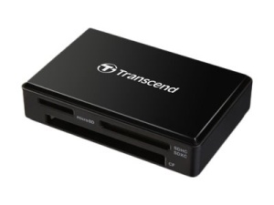 Transcend RDF8 v2 Multi Card Reader extern, USB3.0, schwarz,