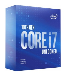 Intel Core i7-10700KF, 8x 3800 MHz, Comet Lake, boxed
