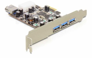 Delock PCI Express Karte 4 x USB 3.0,