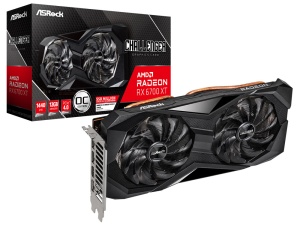 ASRock Radeon RX 6700 XT Challenger D OC,