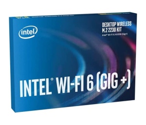 Intel Wi-Fi 6 AX200 ohne vPro, 2.4GHz/5GHz WLAN, Desktop Kit