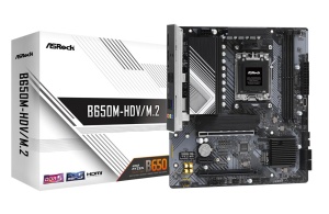 ASRock B650M-HDV/M.2, AM5, AMD B650, &micro;ATX