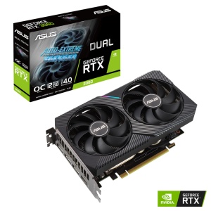 ASUS Dual GeForce RTX 3060 V2 OC, (90YV0GB2-M0NA10)