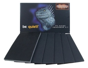 be quiet Schalldämmungsmatten Universal Midi schwarz BGZ13