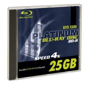 Platinum Blu-Ray BD-R 25 GB Jewelcase
