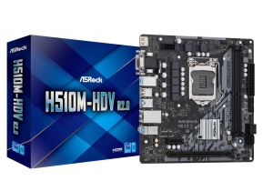 ASRock H510M-HDV R2.0, Intel H510 Chipsatz, µATX