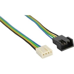 InLine Lüfterkabel Verlängerung PWM, 4pol Molex 30 cm