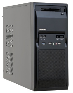 Chieftec Midi Tower Libra Serie LG-01B, schwarz