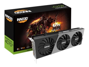 INNO3D GeForce RTX 4070 Ti X3, 12GB GDDR6X,