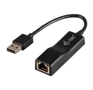 i-tec U2LAN, 1x 100Base-TX, USB 2.0, 10/100 Mbps