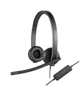 Logitech H570e Stereo Headset USB