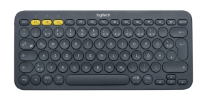 Logitech K380 Multi-Device Bluetooth Keyboard schwarz, DE