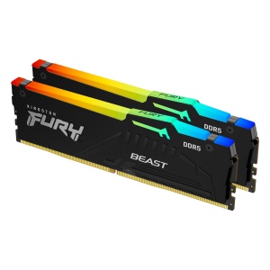 32GB Kit DDR5-6000 Kingston FURY Beast RGB