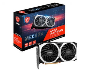 MSI Radeon RX 6600 Mech 2X 8G, 8GB GDDR6,