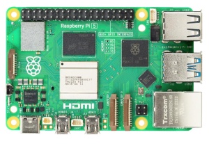 Raspberry Pi 5 Modell B, 4x 2,4 GHz, 8 GB DDR4