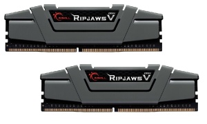 16GB Kit DDR4-RAM, 3000 MHz, G.Skill RipJaws V grau