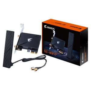 Gigabyte GC-WIFI7, PCIe x1, 5800 MBit, 2.4GHz/5GHz/6GHz,