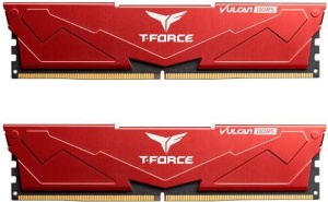 32GB Kit DDR5-6400, TeamGroup T-Force VULCAN rot