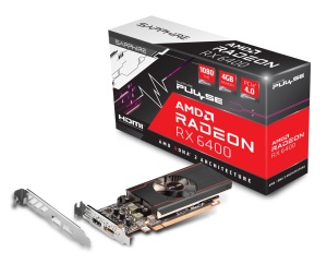 Sapphire Pulse Radeon RX 6400, 4GB GDDR6, HDMI, DP