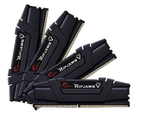 64GB Kit DDR4-RAM, 3600 MHz, G.Skill RipJaws V schwarz,