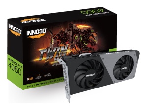 INNO3D GeForce RTX 4060 Twin X2, 8GB GDDR6,