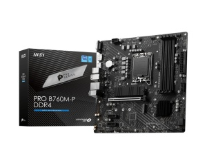 MSI PRO B760M-P DDR4, Intel B760, µATX