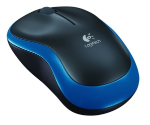 Logitech Wireless Mouse M185 black blue