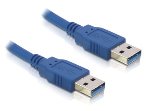Delock USB-Kabel 3.0, USB3.0 A an USB3.0 A 0,5 m St/St