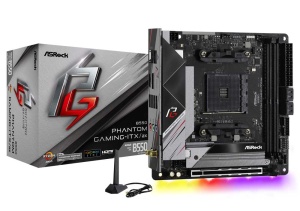 ASRock B550 Phantom Gaming-ITX/ax, AM4, AMD B550, Mini-ITX