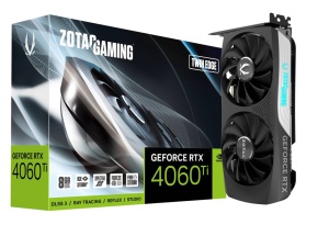 Zotac Gaming GeForce RTX 4060 Ti Twin Edge, 8GB GDDR6,