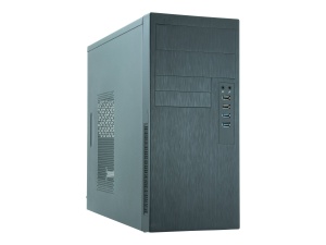 Chieftec Mini Tower Elox Serie HO-11B, schwarz