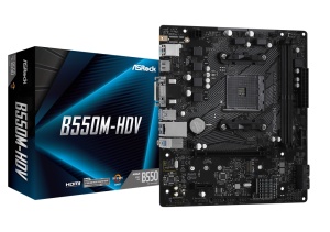 ASRock B550M-HDV, AM4, AMD B550, µATX