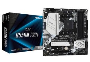 ASRock B550M Pro4, AM4, AMD B550, µATX