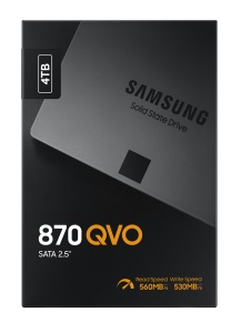 Samsung SSD 870 QVO, 4TB, 6,4 cm, S-ATA 6Gb/s