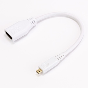 offizielles Raspberry Pi Micro HDMI Adapterkabel