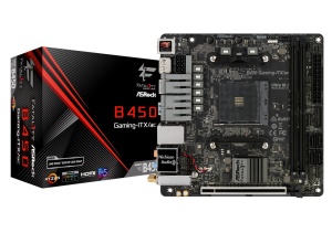 ASRock Fatal1ty B450 Gaming-ITX/ac, AM4, AMD B450, Mini-ITX