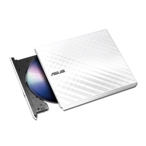 Asus SDRW-08D2S-U, Slim DVD-Brenner, USB 2.0, weiß, Lite