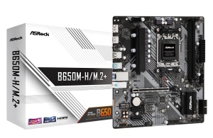 ASRock B650M-H/M.2+, AM5, AMD B650, µATX