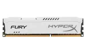 8 GB DDR3-RAM, 1600 MHz, Kingston HyperX Fury, white,