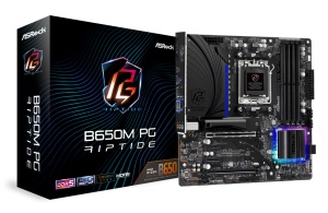 ASRock B650M PG Riptide, AM5, AMD B650, µATX