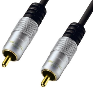 Videokabel Cinch-Stecker - Cinch-Stecker, 5 Meter