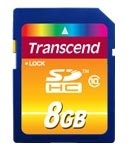 Transcend 8 GB Secure Digital Card SDHC Class 10