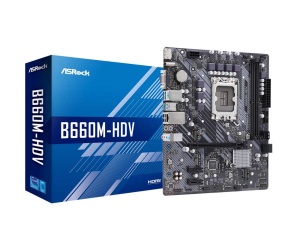 ASRock B660M-HDV, DDR4, Intel B660, µATX