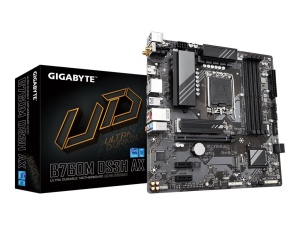 GIGABYTE B760M DS3H AX, DDR5, Intel B760, µATX