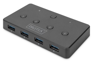 Digitus USB 3.0 Sharing Switch 2 PCs - 4 USB Endgeräte